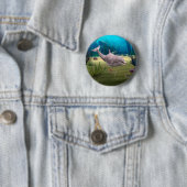 Lächelnde Dolphin Button (Beispiel)