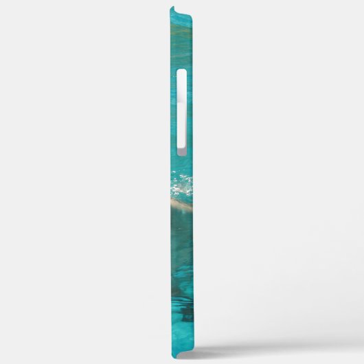 Lächelnde Dolphin Case-Mate iPhone Hülle (Rückseite / Links)