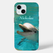 Lächelnde Dolphin Case-Mate iPhone Hülle (Rückseite)
