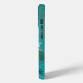 Lächelnde Dolphin Case-Mate iPhone Hülle (Rückseite / Links)