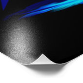 Lächelnde Dolphin Fotodruck (Ecke)