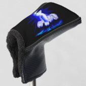 Lächelnde Dolphin Golf Headcover (3/4 Vorderseite)