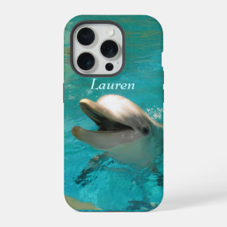 Lächelnde Dolphin iPhone 15 Pro Hülle
