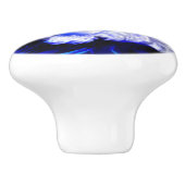 Lächelnde Dolphin Keramikknauf (Seitenansicht)