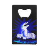 Lächelnde Dolphin Kreditkartenflaschenöffner (Vorderseite)