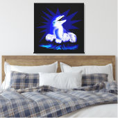 Lächelnde Dolphin Leinwanddruck (Insitu (Schlafzimmer))