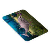 Lächelnde Dolphin Magnet (Rechte Seite)