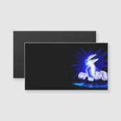 Lächelnde Dolphin Magnetkarte (Vorne/Hinten)