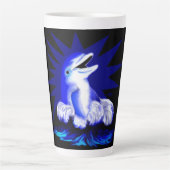 Lächelnde Dolphin Milchtasse (Vorderseite)