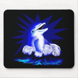 Lächelnde Dolphin Mousepad