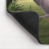 Lächelnde Dolphin Mousepad (Ecke)