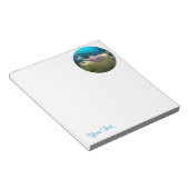 Lächelnde Dolphin Notizblock (angewinkelt)