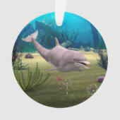 Lächelnde Dolphin Ornament (Vorderseite)
