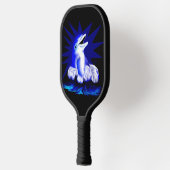 Lächelnde Dolphin Pickleball Schläger (Links)