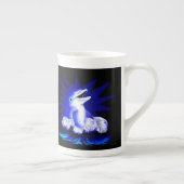 Lächelnde Dolphin Porzellantasse (Rechts)