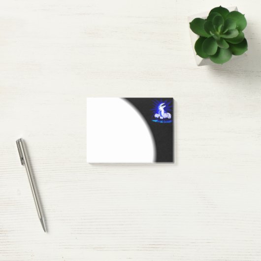 Lächelnde Dolphin Post-it Klebezettel (Büro)