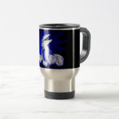 Lächelnde Dolphin Reisebecher (VorderseiteRechts)