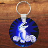Lächelnde Dolphin Schlüsselanhänger (Vorderseite)