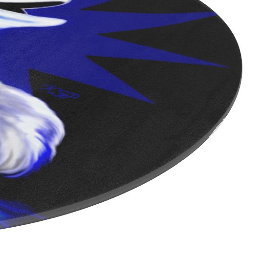 Lächelnde Dolphin Schneidebrett (Ecke)