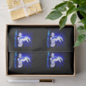 Lächelnde Dolphin Seidenpapier (Geschenk)