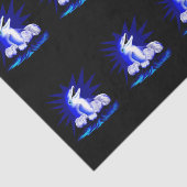 Lächelnde Dolphin Seidenpapier (Ausschnitt)