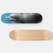 Lächelnde Dolphin Skateboard (Horizontal)