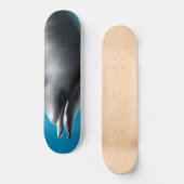 Lächelnde Dolphin Skateboard (Vorderseite)