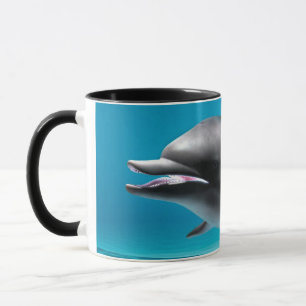 Lächelnde Dolphin Tasse