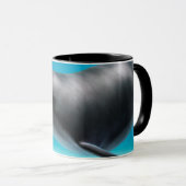 Lächelnde Dolphin Tasse (VorderseiteRechts)
