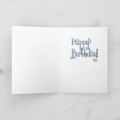 Lächelnde Ente Geburtstagskarte Karte (Innenseite)