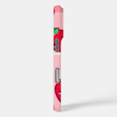 Lächelnde Erdbeere mit rosigen Wangen Case-Mate iPhone Hülle (Rückseite / Rechts)