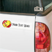 Lächelnde Flagge Spaniens Autoaufkleber (Auf Lkw)