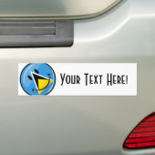 Lächelnde Flagge von Saint Lucia Autoaufkleber (Auf Auto)