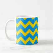 Lächelnde Flagge von Saint Lucia Kaffeetasse (Links)