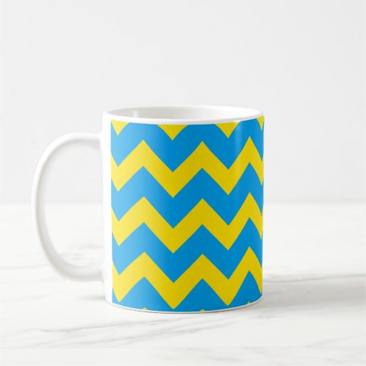 Lächelnde Flagge von Saint Lucia Kaffeetasse (Links)