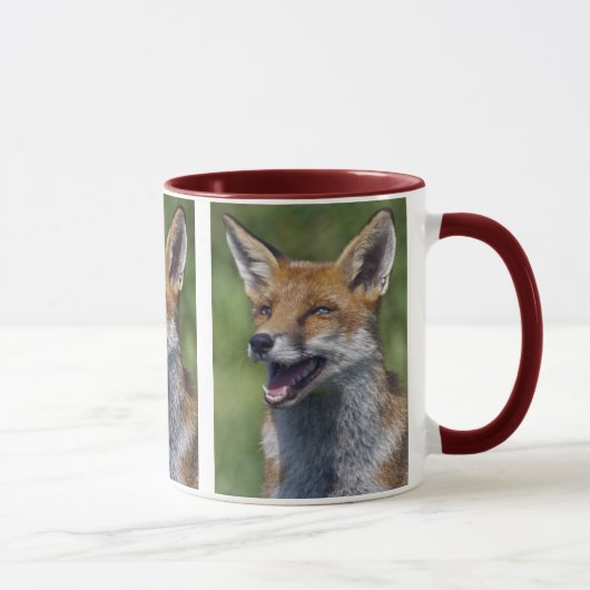 Lächelnde Fox-Tasse Tasse (Rechts)