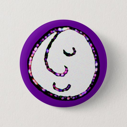 Lächelnde Fratze Button (Vorderseite)