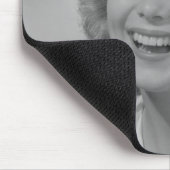 Lächelnde Frau Mousepad (Ecke)
