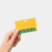 Lächelnde Frösche Ausweis (Handheld)