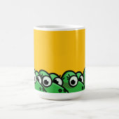 Lächelnde Frösche Kaffeetasse (Mittel)
