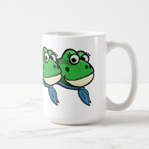 Lächelnde Frösche