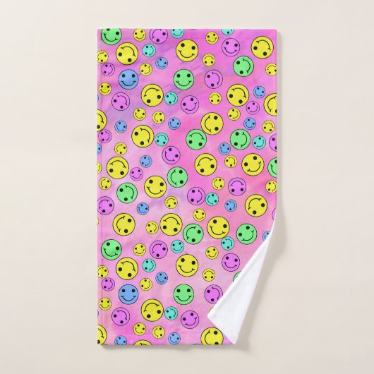 Lächelnde Gesichter Chem 5 Badhandtuch Set (Handtuch)