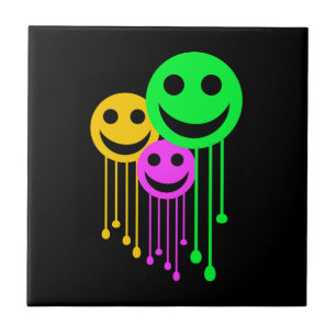 Lächelnde Gesichter Fliese