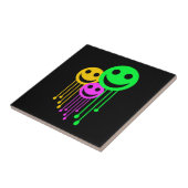 Lächelnde Gesichter Fliese (Seite)