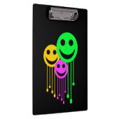 Lächelnde Gesichter Klemmbrett (Rechts)