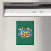 Lächelnde Gesichter. Magnet (In Situ (Geschirrspüler))