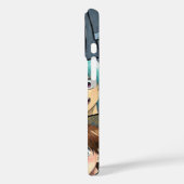 Lächelnde Gesichter, Manga von Natasha Us Case-Mate iPhone Hülle (Rückseite / Links)