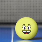 Lächelnde Gesichter mit Open Mouth Ping-Pong Ball (Netto)