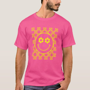 Lächelnde Gesichter Schach Happy Nice Day Graphic T-Shirt
