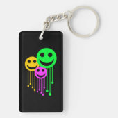 Lächelnde Gesichter Schlüsselanhänger (Rückseite)